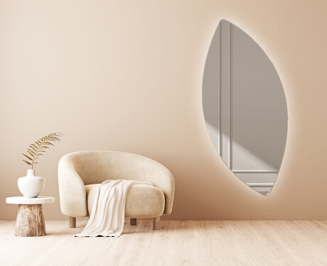 Dekorativt speil med LED lys L221 #4