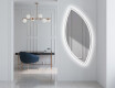 Dekorativt speil med LED lys L222 #5