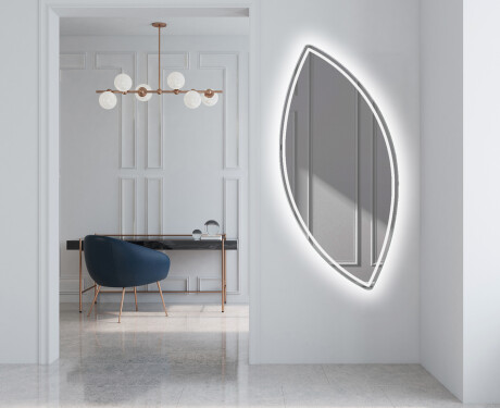Dekorativt speil med LED lys L223 #5