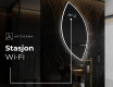 LED-badsspeil med uregelmessig form L223 #6