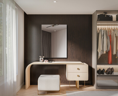 Rektangulaere vertikal veggspeil L198 #2