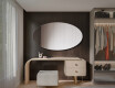 Ovale veggspeil L206 #2