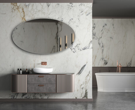 Ovale veggspeil L206 #5