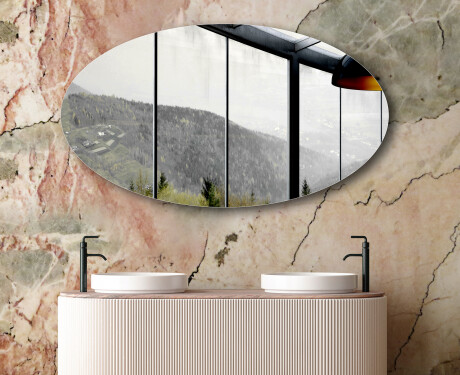 Ovale veggspeil L206 #6