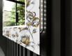 Dekorspeil Med Belysning LED Til Gangen - Golden Flowers #11