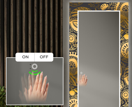 Dekorspeil Med Belysning LED Til Gangen - Ancient Pattern #5