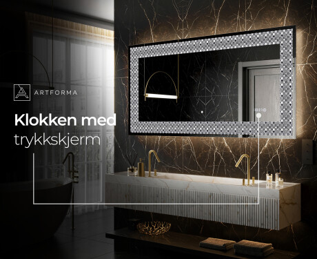 Dekorspeil Med Belysning - Geometric Symphony #5