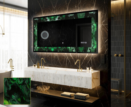 Dekorspeil Med Belysning - Malachite Magic