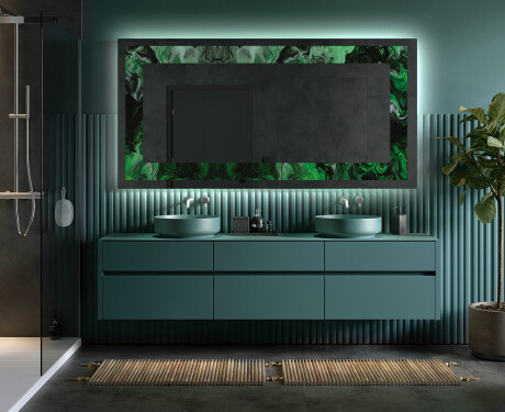 Dekorspeil Med Belysning - Malachite Magic #5