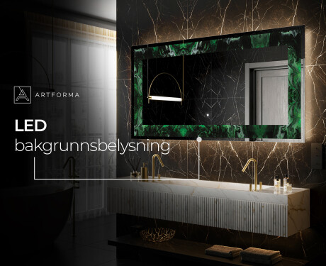 Dekorspeil Med Belysning - Malachite Magic #6