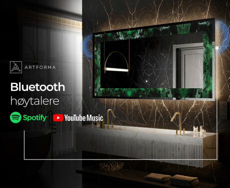 Dekorspeil Med Belysning - Malachite Magic #7