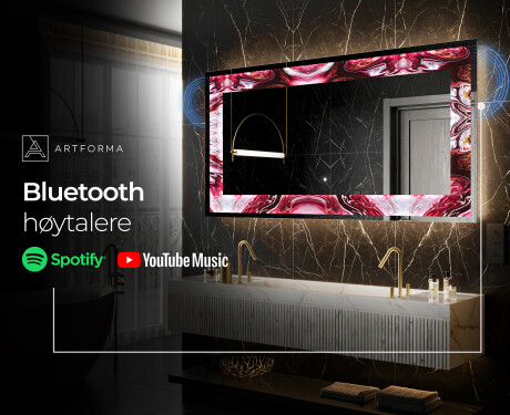 Dekorspeil Med Belysning - Ruby Rhythms #7