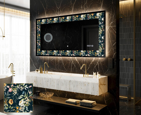 Dekorspeil Med Belysning - Cascading Flowers