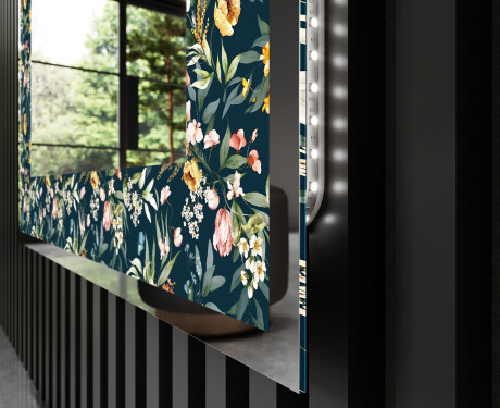 Dekorspeil Med Belysning - Cascading Flowers #3