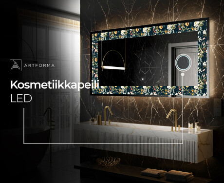 Dekorspeil Med Belysning - Cascading Flowers #9