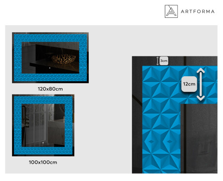 Dekorspeil Med Belysning - Symmetrical Diamonds #2