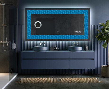 Dekorspeil Med Belysning - Symmetrical Diamonds #5