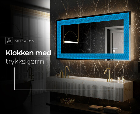 Dekorspeil Med Belysning - Symmetrical Diamonds #8