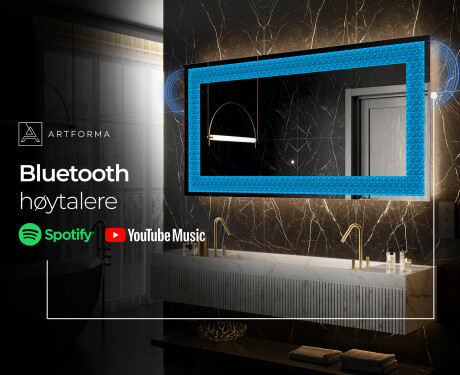 Dekorspeil Med Belysning - Symmetrical Diamonds #9