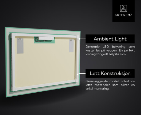 Dekorspeil Med Belysning - Glow Geometry #4