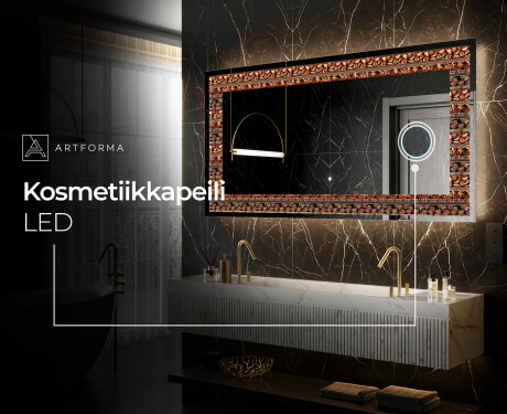 Dekorspeil Med Belysning - Abstract Leaves #9