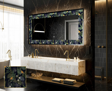 Dekorspeil Med Belysning - Vintage Leaves
