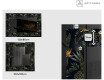 Dekorspeil Med Belysning - Vintage Leaves #2