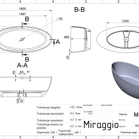 Badekar MADONNA #4
