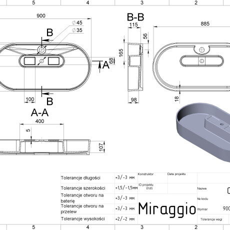 Vask CYPRUS MATT #1