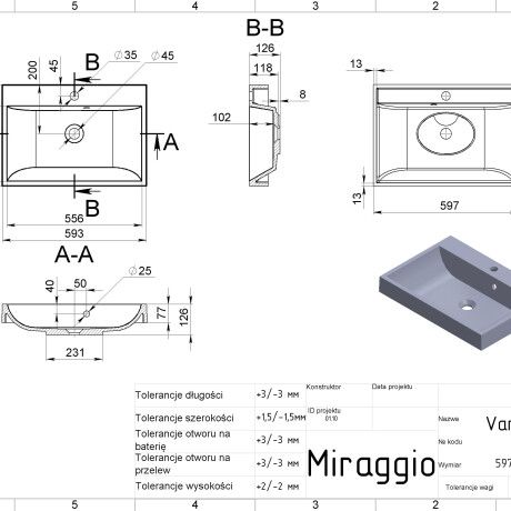VARNA 600 MIRASOFT-vask #1