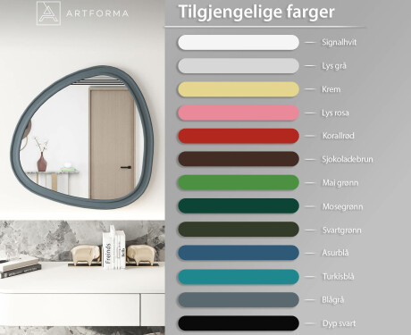 Uregelmessig speil med MDF-ramme L302 #3