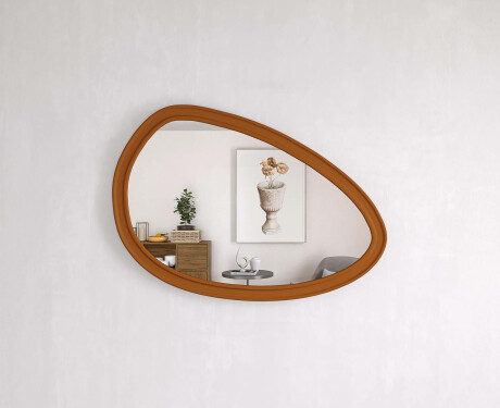 Asymmetrisk speil med dekorativ MDF-ramme L304 #2