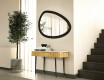 Asymmetrisk speil med dekorativ MDF-ramme L304 #8