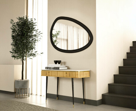 Asymmetrisk speil med dekorativ MDF-ramme L304 #8