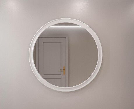 Rundt speil med MDF-finish L300 #5