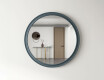 Rundt speil med MDF-finish L300 #7