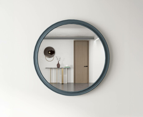 Rundt speil med MDF-finish L300 #7