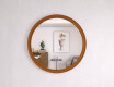 Rundt speil med MDF-finish L300 #10