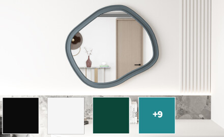 Tilpasset baderomsspeil med MDF-ramme L303
