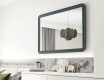 Avrundet speil med MDF-ramme L299