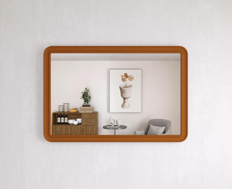 Avrundet speil med MDF-ramme L299 #2