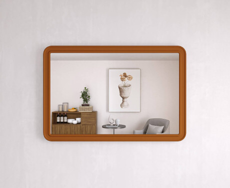 Avrundet speil med MDF-ramme L299 #10