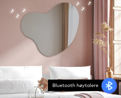 LED-badsspeil med uregelmessig form N221 #8