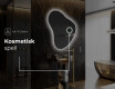 LED-badsspeil med uregelmessig form V221 #5