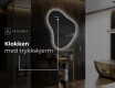 LED-badsspeil med uregelmessig form V221 #8