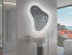 LED-badsspeil med uregelmessig form V222 #10