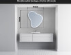 LED-badsspeil med uregelmessig form V223 #5
