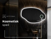 LED-badsspeil med uregelmessig form O222 #4