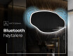 LED-badsspeil med uregelmessig form O222 #5