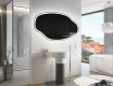 LED-badsspeil med uregelmessig form O222 #9